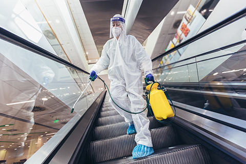 Shopping Mall Disinfection